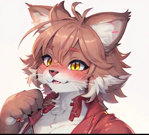 cat,anthro,furry,blush,attractive,handsome,studio lighting,furry, fur,detailed fur,
high quality, 4k,