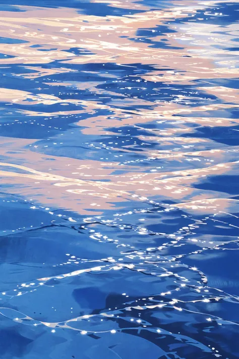 no humans, scenery, star (sky), water, night, abstract, skyï¼no humans, (illustration:1.0), masterpiece, best quality, <lora:waterss:0.7>