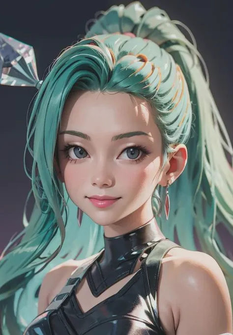 <lora:kda_seraphine:0.8>,kda_seraphine, smirk, portrait