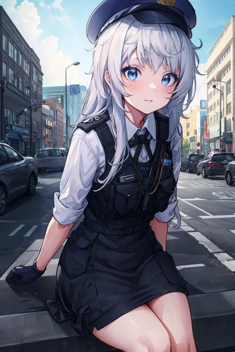 best quality, 1girl,<lora:Poli:0.6>,uniform writing,word,"police",police uniform,pretty face,brilliant skin,
4k,4k resolution,8k,aesthetic,airbrush,atmospheric,beautiful,gloss, <lora:add_detail:0.2>
