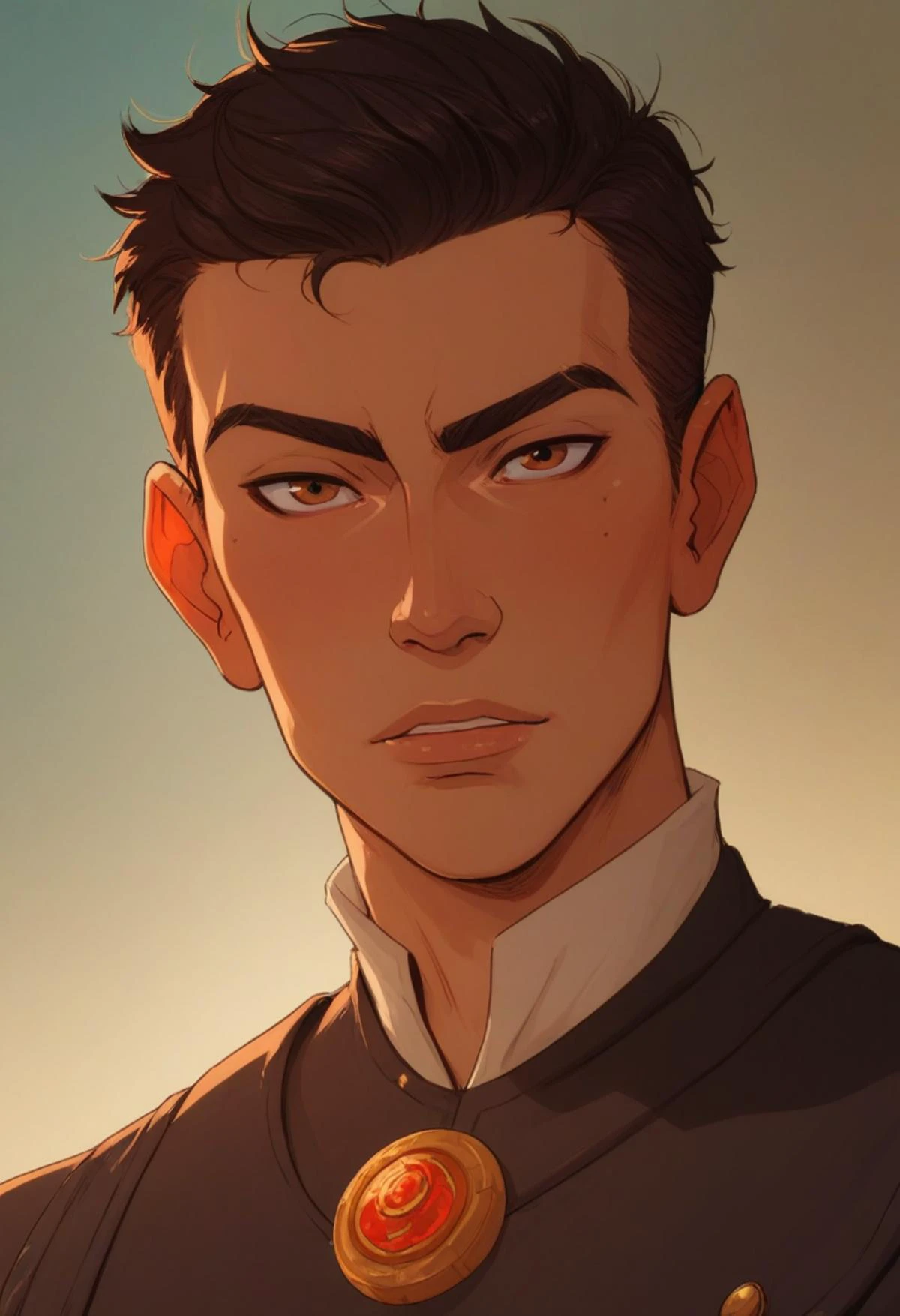 score_9, score_8_up, score_8, score_7_up, score_7, score_6_up, score_6, score_5_up,
BREAK rating_safe, { Young man with __dx/RPG/hair_facial__ }, { Bountyhunter}, { {Indian|Asian|Mexican|Latino|African} }, looking at viewer, ,((portrait)), a medival town in the Background, in style of vox machine, ((thick line style)),
, (dynamic lighting:1.1),((masterpiece)), <lora:VoxMachinaPony200:0.4>, <lora:IncaseLycoXL:0.9>, <lora:sinfully_stylish_SDXL:0.1>,zPDXL,