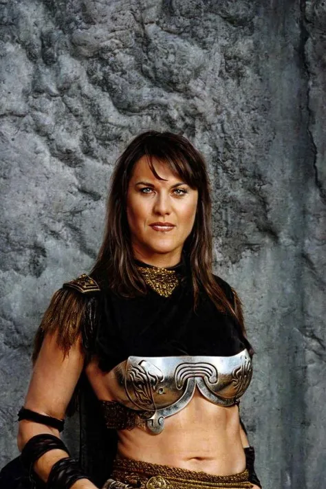 <lora:Lucy Lawless:1> dressed as Xena, <lora:epiNoiseoffset_v2:1> <lora:add_detail:1>, photograph inspired by <lora:Luis_Royo_v1:0.4> <lora:Boris_Vallejo_ArtStyle:0.4>