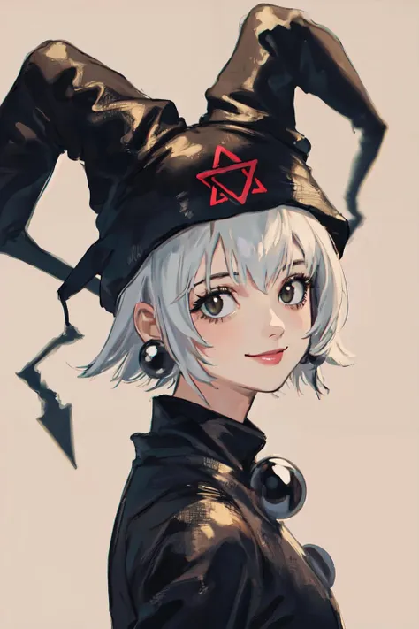 <lyco:MayuraV1-10:0.8>short hair.jester cap,
(best quality, masterpiece, RAW photo,ultra-detailed:1.2), <lyco:GoodHands-beta2:1.0>,1girl,solo,looking at viewer,smile