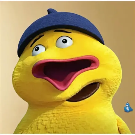 Funny emoticons, best quality, masterpiece, open mouth, big bird <lora:tt1:0.8>