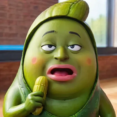 <lora:tt1:0.6> Funny emoticons, best quality, masterpiece, pickle (holding pickle dick:1.2)