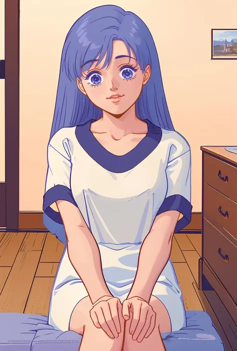 (masterpiece, best quality), 1girl, <lora:remia:0.8> RemiaI2, white shirt to the knees