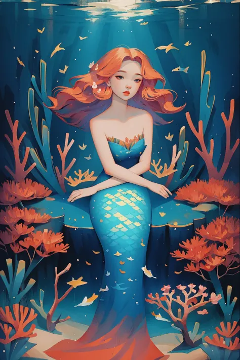 secret flower, ankymoore,
1girl, solo,mermaid, flowers, coral, underwater, sea, fish,
<lora:ConceptFlowerOnPussy_v104:1> <lora:ankymoore-04:0.8>