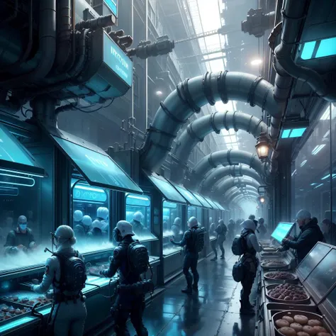 <lora:HydroTech-20:0.8>,hydrotech , scifi,
shopping district , (crowded:1.2)