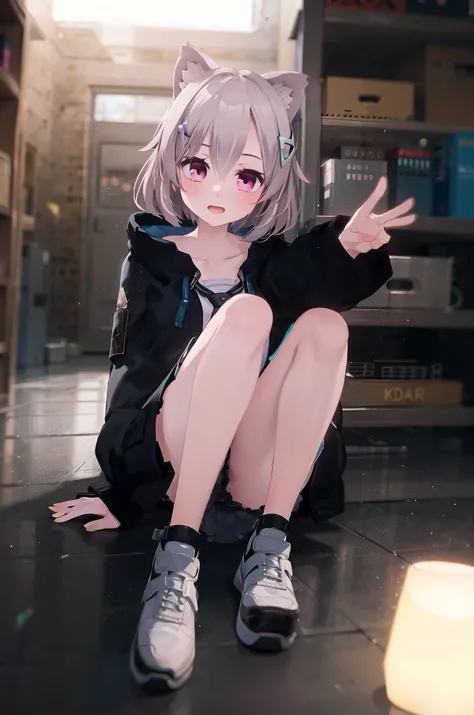 masterpiece, best quality, illustration, 4k, 8k, highly detailed, detailed face, HDR, vivid colors, natural lighting, 1girl, Abaya. vanishing point, disgust, feet out of frame, fighting stance, (arcade:0.6) <lora:theovercomer8sContrastFix_sd15:0.9> <lora:torasuchan:0.6>