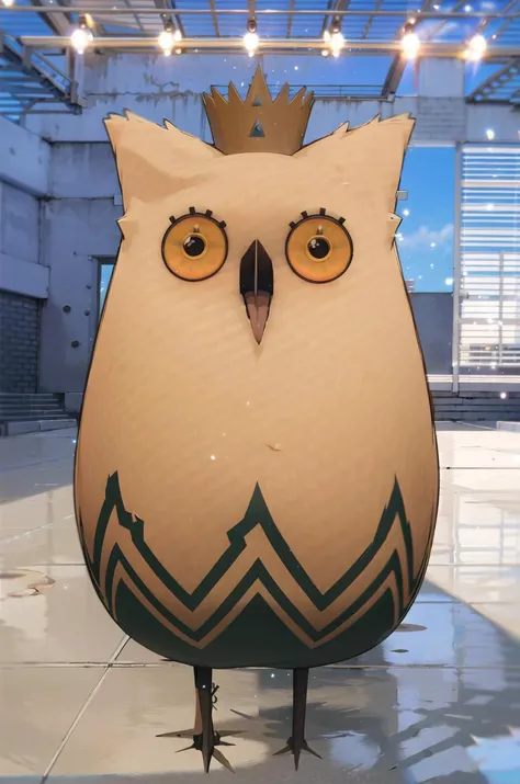 masterpiece, best quality, illustration, 4k, 8k, highly detailed, detailed face, HDR, vivid colors, natural lighting, .wedgekun, bird, owl, from above, face, top-down bottom-up, (fitting room:0.6) <lora:theovercomer8sContrastFix_sd15:0.9> <lora:wedgekun:0.8>