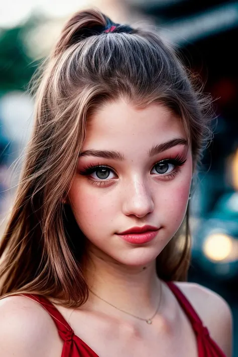 photo of beautiful (brook3monk:0.99), a woman in a (movie premiere gala:1.1), perfect hair, wearing (sexy red venus bikini:1.1), (paparazzi in background), ((Punk:1.1)), modelshoot style, (extremely detailed CG unity 8k wallpaper), professional majestic (photography by lee friedlander:1.1), (Kodak No 3A Folding Pocket Camera), 24mm, exposure blend, hdr, faded, extremely intricate, High (Detail:1.1), Sharp focus, dramatic, soft cinematic light, (looking at viewer), (detailed pupils), cute smile, 24mm, 4k textures, soft cinematic light, adobe lightroom, photolab, elegant, ((((cinematic look)))), soothing tones, insane details, hyperdetailed, low contrast