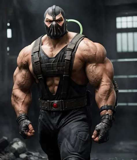 1boy age 40, male, <lora:Bane:0.8>, bane