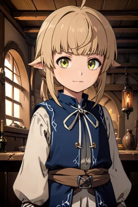 <lora:norn-greyrat-sdxl-v10:0.6>
one 8-year old girl, (norn greyrat), standing in a medieval tavern
she is looking at viewer, her face is detailed and smooth, her eyes are hyper detailed, masterpiece
The soft lighting and detailed surroundings create an immersive environment where imagination runs wild,
draw it in the style of mushoku tensei,
hyper-detailed, high quality visuals, dim Lighting, sharply focused, octane render, 8k UHD