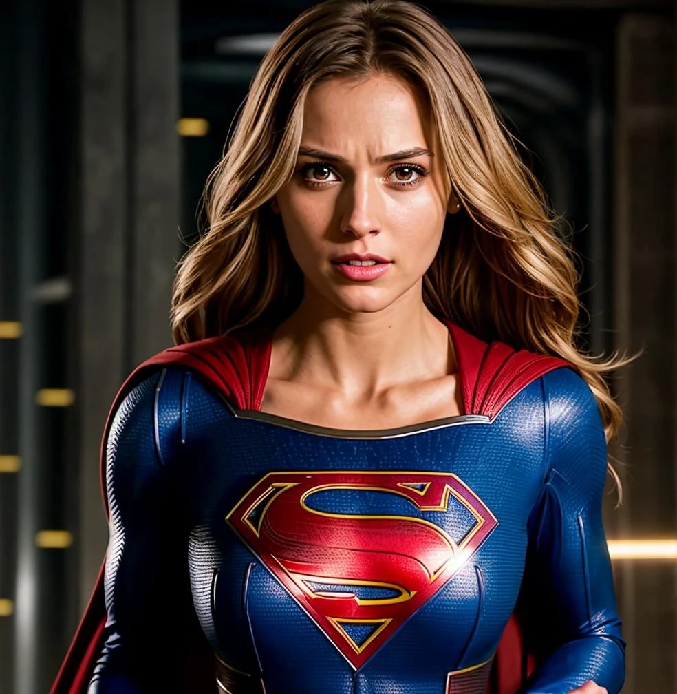Supergirl is a fictional superhero character in the DC Comics universe. She is the cousin of Superman (Clark Kent) and shares similar superhuman abilities, including super strength, flight, heat vision, and invulnerability, due to the Earth's yellow sun. Supergirl's civilian identity is Kara Zor-El, and she was originally portrayed as a ager from the planet Krypton who survived its destruction and arrived on Earth, where she adopted the superhero persona of Supergirl to protect humanity.