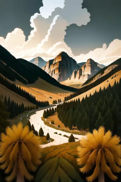 best quality, masterpiece, ultra high res, (photo realistic:1.4), illustration.,
a best landscape photo of Western Caucasus,
<lora:Fantastic abstract illustration:0.7>