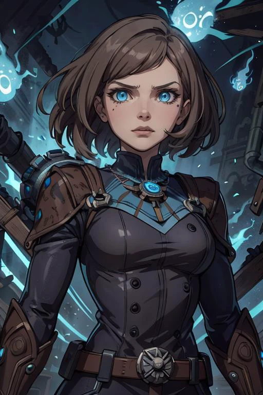 beautiful, linework, (outlines:1.05), shadows, <lora:detail_slider_v4:1.0>,
<lora:GoodHands-beta2:0.8>
1 girl, adult (elven:0.7) woman, light blue eyes, light brown shaggy hair, ombre,
(style-swirlmagic:0.8), solo, upper body, looking down, detailed background, detailed face, (bioshock infinite theme:1.1), glowing eyes, legendary shadow-hunter, shadow guardian, ebon shroud, sleek dark leather clothes, belt, dark amulet emanating dark magic, concealed intentions, vanishing into shadows, magical abilities, evil magical glyphs, dark spectral blade, dynamic pose, surrounded by evil smoke, shadowy dark underworld in background, (dark shadows:1.1), flickering lights, wind blowing, sinister atmosphere,