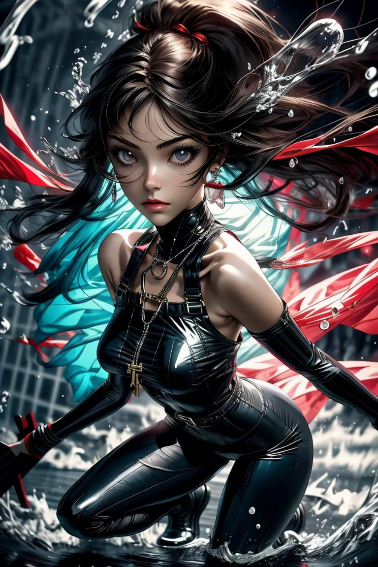 (life-size-body)
anime artwork of (masterpiece, best quality, ultra high res:1.1), (photo-realistic:1.1)
1girl, 20yo, side_light, water drop
a woman in a black linger and stockings, wrapped in straps, harnesses and garters, kaki body suit, black harness, risque fashion, body harness, kneeling, anime style, key visual, vibrant, studio anime, highly detailed
<lora:beautiful detailed eyes:0.7>
<lora:Furtastic_Detailer:1>
<lora:midjourney_20230624181825:0.8> midjourney