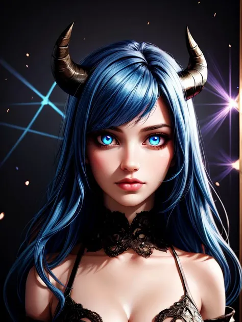 beautiful succubus, magic, hd, fantasy