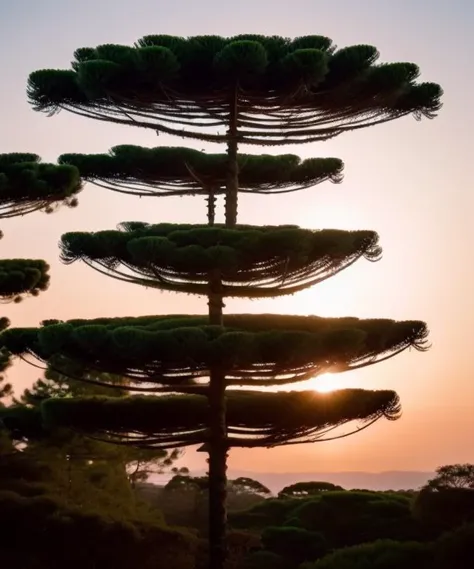 RAW photo, dslr, soft lighting, high quality, masterpiece, best quality, high quality photograph, bokeh, analog,
botanical forest araucaria,
<lora:araucaria-10:1>