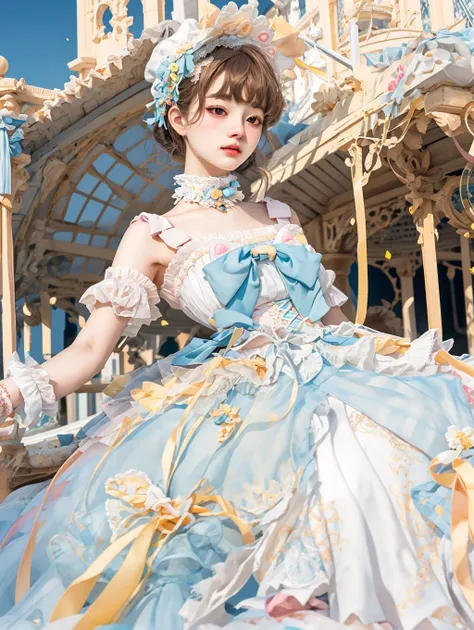 masterpiece, best quality, beautiful lighting,(realistic, photo-realistic:1.2),(Depth of field:1.3), (zentangle:1.2),
1girl, solo,mix4, (realistic:1.1), (photorealistic:1.1), (masterpiece:1.1), (best quality:1.1), ultra detailed,sweet_lolita,standing , natural lighting,(pureerosface_v1:0.8), amusement park in the background,(starry skies), full body,bonnet,
 <lora:sweetLolita_v10:0.7>  <lora:no129Girl_no129:0.1> <lora:gpts4 lite dreamwave_278580:0.5>