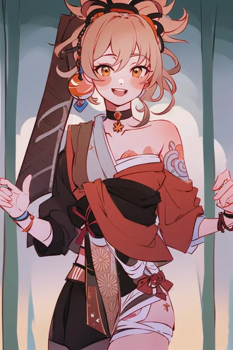(Highest picture quality), (Master's work), (ultra-detailed), 1boy, smiling, :d, <lora:last:1>, <lora:yoimiya2-000008:0.8> yoimiyadef, yoimiyarnd