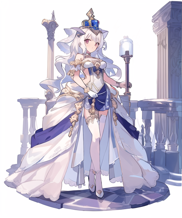 Shadowverse-QueenHemera白王(LoRA model) QueenHemera v1.0