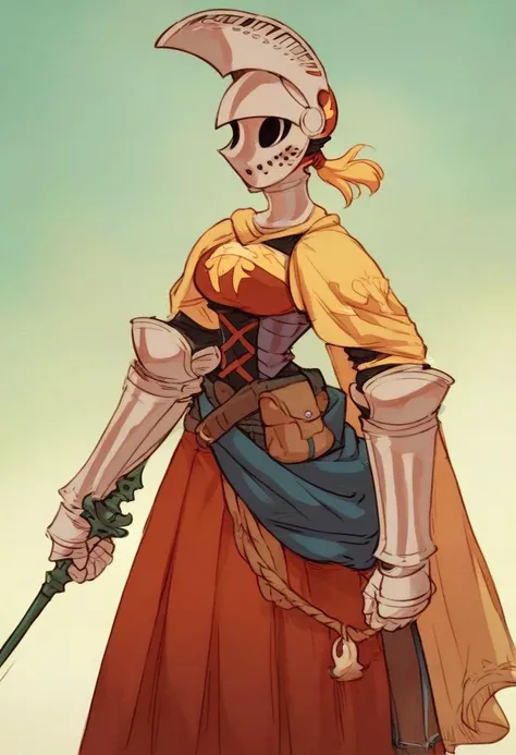 female <lora:Final_Fantasy_Tactics_-_Pony:1> fantasy game, marching though the forest with a party of adventurers, score_9, score_8_up, score_7_up, score_6_up, score_5_up, score_4_up, hd, (ultra hd quality details), 8K, knight, source_anime, 2d illustration, rating_questionable