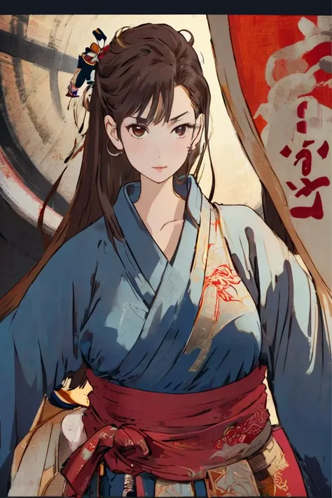 <lora:FFTJobs XL:1.25> female samurai opening her kimono exposing her bare breasts, showing nipples, nsfw, (masterpiece), best quality, highres, 4k, 8k, Detailed Illustration, intricate detail, cinematic lighting, amazing quality, 1girl, fit female, amazing shading, soft lighting, facing camera, perfect eyes