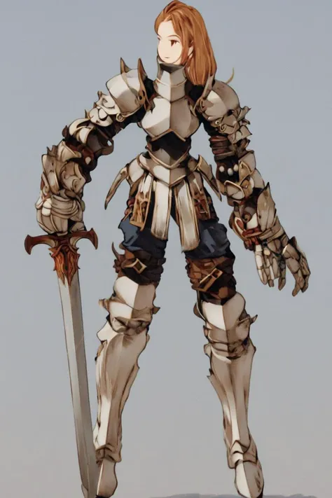 <lora:FFTJobs XL:1.4> female knight, full body, wearing full armor