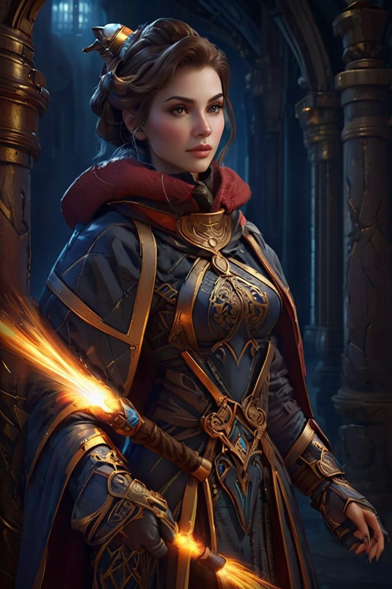 <lora:FFTJobs XL:1.25> photo of sexy female archmage, full body, realistic style, final boss, (masterpiece), best quality, highres, 4k, 8k, Detailed Illustration, intricate detail, cinematic lighting, amazing quality, 1girl, fit female, amazing shading, soft lighting, facing camera, perfect eyes