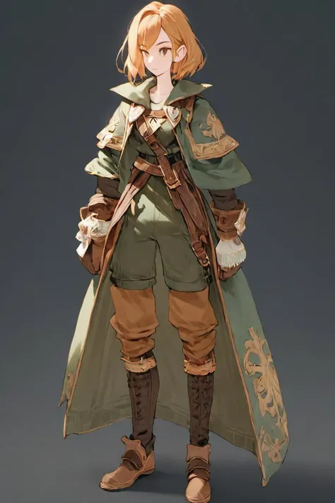 <lora:FFTJobs XL:1.25> female adventurer, full body, game art style, (masterpiece), best quality, highres, 4k, 8k, Detailed Illustration, intricate detail, cinematic lighting, amazing quality, 1girl, fit female, amazing shading, soft lighting, facing camera, perfect eyes