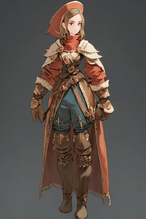 <lora:FFTJobs XL:1.25> female adventurer, full body, game art style, (masterpiece),  best quality, highres, 4k, 8k, Detailed Illustration, intricate detail, cinematic lighting, amazing quality, 1girl, fit female, amazing shading, soft lighting, facing camera, perfect eyes
