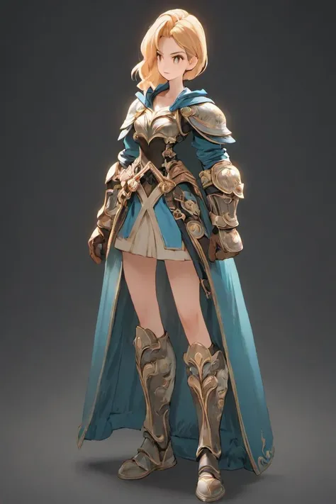 <lora:FFTJobs XL:1.25> female hero, full body, game art style, (masterpiece), best quality, highres, 4k, 8k, Detailed Illustration, intricate detail, cinematic lighting, amazing quality, 1girl, fit female, amazing shading, soft lighting, facing camera, perfect eyes