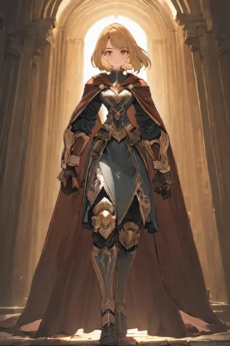 <lora:FFTJobs XL:1.25> female hero, full body, game art style, (masterpiece), best quality, highres, 4k, 8k, Detailed Illustration, intricate detail, cinematic lighting, amazing quality, 1girl, fit female, amazing shading, soft lighting, facing camera, perfect eyes