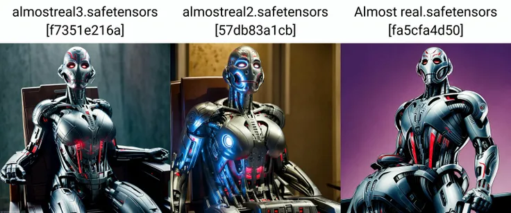 (ultron), HUGE breasts, solo, sitting, throne, villain, robotic, female focus, bald, intricate details, masterpiece, absurdres, best quality, from front <lyco:ultronPrime-000020:0.8>