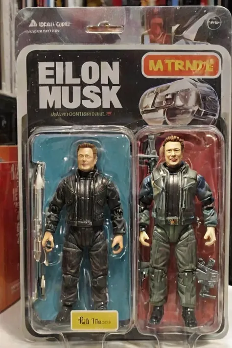 Elon Musk, action figure, <lora:gonza:0.8>