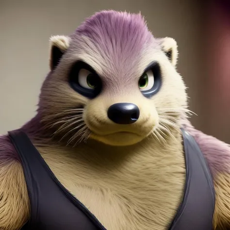 furrender style, badger