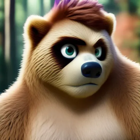 furrender style, spirit bear