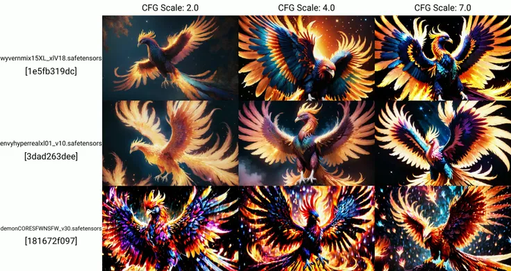sharp talons,wide angle cinematic shot of a majestic (fireless ethereal phoenix) gracefully soaring through a starlit sky,its wings ablaze with vibrant colors,as it releases a burst of healing energy that rejuvenates a withered tree below,<lora:Phoenix:0.9>,((iridescent shimmering speckled feathers)),SimplePositiveXLv2,intricately detailed feather tips,((radiating ethereal energy)),blue hour sunset background,