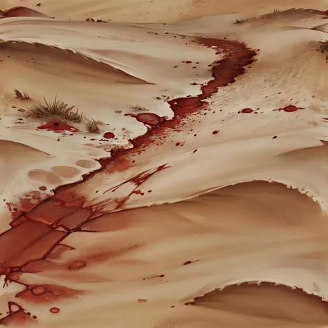 wowtexture of sandy surface, blood stains, seamless <lora:sxz-wowtexture-v2:0.8>