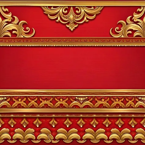 texture of red fabric with golden ornate border, seamless, tiled, stylized <lora:sxz-texture-sdxl:1>