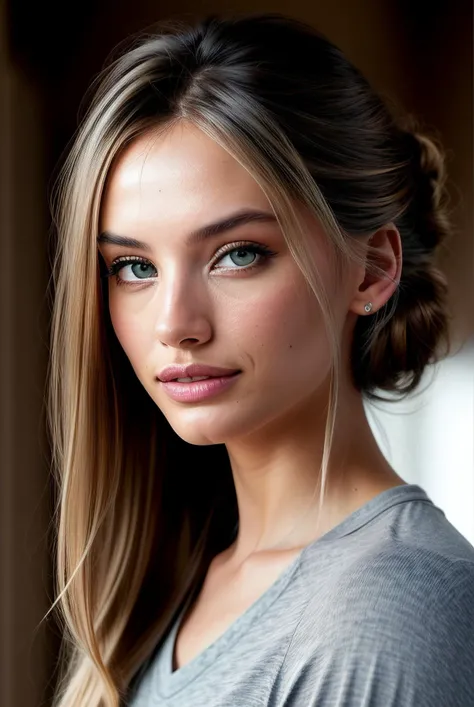 photo of beautiful (EPSylw14But0r:0.99), a woman with perfect hair, (hair upsweep updo), wearing (yellow my/cosytops :1.1), (plain blue tt-location :1.1), modelshoot style, (extremely detailed CG unity 8k wallpaper), professional majestic photography, (smile), ((upper body)), (camera), 24mm, exposure blend, hdr, faded, extremely intricate, High (Detail:1.1), Sharp focus, dramatic, soft cinematic light, (upper body), (looking at viewer), (detailed pupils), absurdres, 24mm, 4k textures, soft cinematic light, adobe lightroom, photolab, hdr, intricate, elegant, highly detailed, sharp focus, ((((cinematic look)))), soothing tones, insane details, intricate details, hyperdetailed, low contrast, soft cinematic light, exposure blend, hdr, faded, now, ("I've got a bad feeling about this.":1.1)