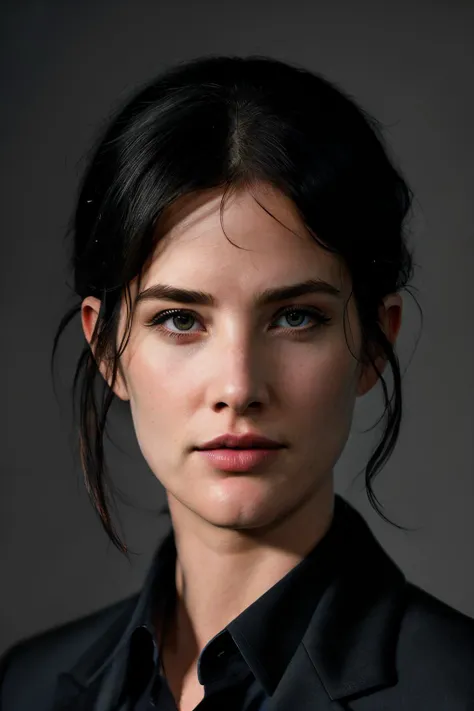 A stunning intricate full color portrait of cobieSmul1, wearing a black suit, epic character composition, by ilya kuvshinov, alessio albi, nina masic, sharp focus, natural lighting, subsurface scattering, f2, 35mm