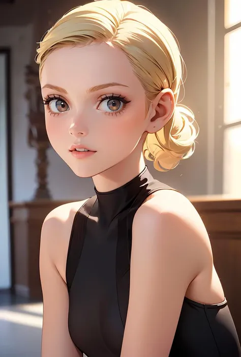 (masterpiece, best quality), 1girl, Brown Slicked-Back Undercut with Side Part, small breasts, <lora:edgLatvianDollLikeness1:0.8> edgLatv_woman,edgLatv_face,edgLatv_body, blonde