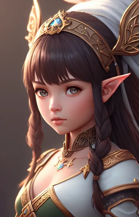 (extremely detailed CG unity 8k wallpaper), (masterpiece), (best quality), (realistic), fantasy, elf, princess, child, concept art, smooth, sharp focus, rule of thirds, dark fantasy, intricate details, medium shot