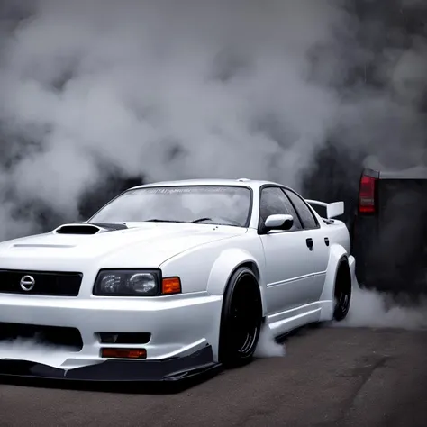 textless, ChristianBale Drift Spec Nissan Skyline R32 GTR, work wheels