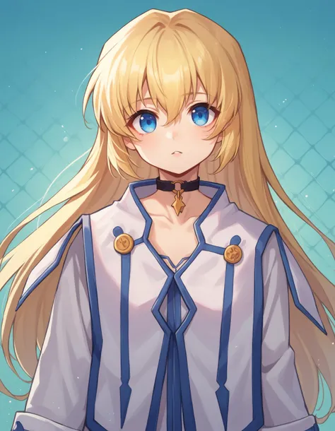 score_9, score_8_up, score_7_up, source_anime, zPDXL, BREAK
1girl, solo,   <lora:Colette_epoch_14:1> colette brunel, blonde hair, blue eyes, long hair, hair between eyes, choker,