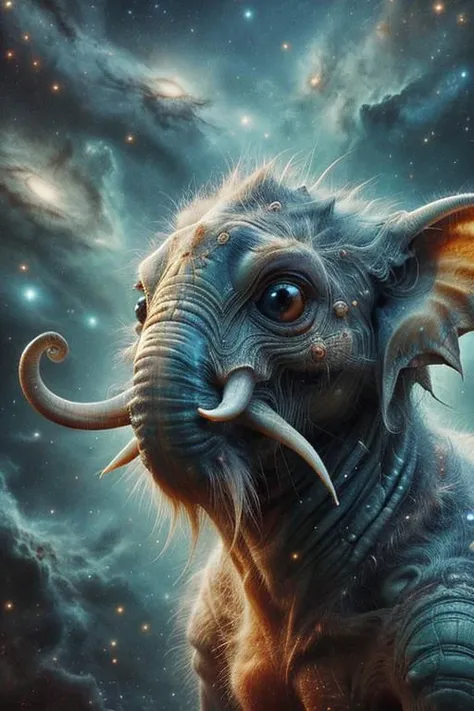 elephant <lora:Tiamat:0.7>