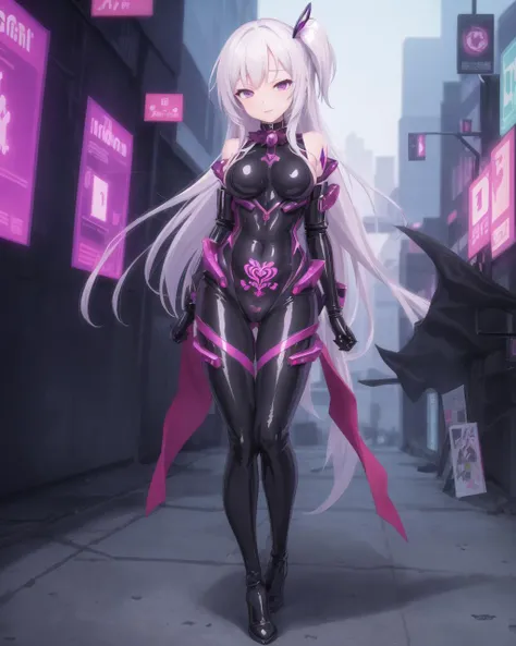 full body,magical girl,
best quality,masterpiece,highly detailed,anime,
1girl,corruption,skin tight bodysuit,thigh boots,gloves,pubic_tattoo,sexy,mechanical,cyberpunk,
city background,
<lyco:corruptionv12-000012:0.4>