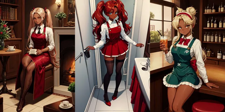 highly insanely detailed, masterpiece, top quality, best quality, highres, 4k, 8k, RAW photo, (very aesthetic, beautiful and aesthetic), 1girl, solo,
Tower13_Gizelle,
a beautiful elvish girl,
__cf-waitress/prompt-full__,
$char-skin-tanned-dark-é»ç®-bronze-001,
(__lazy-wildcards/char/haircolor__)âââ